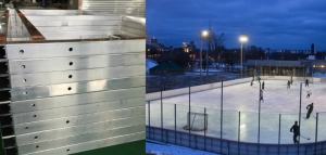ice rink barriers