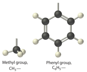phenyl and methyl groups.